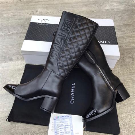 chanel men boots|chanel knee high boots.